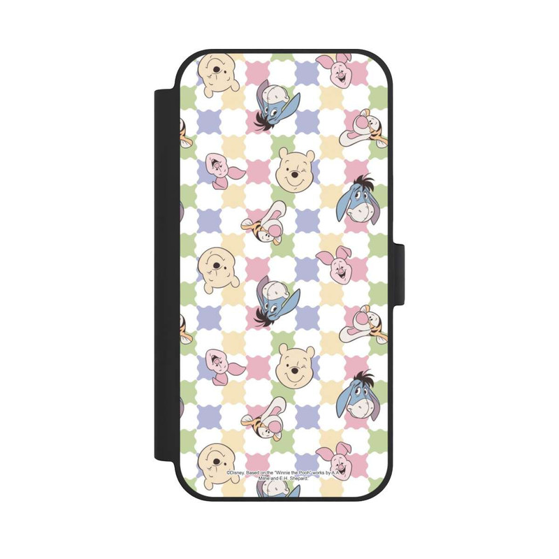 iPhone 15 Plus NIVOflip Winnie Puuh und Freunde farbenfrohes Muster