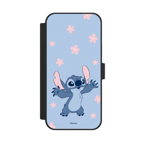 Apple iPhone 15 Plus NIVOflip Stitch Pastel Flowers Blue