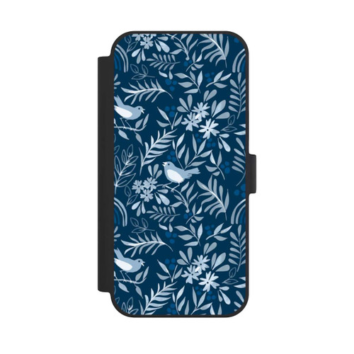 Apple iPhone 15 Plus NIVOflip Classic Blue Pattern