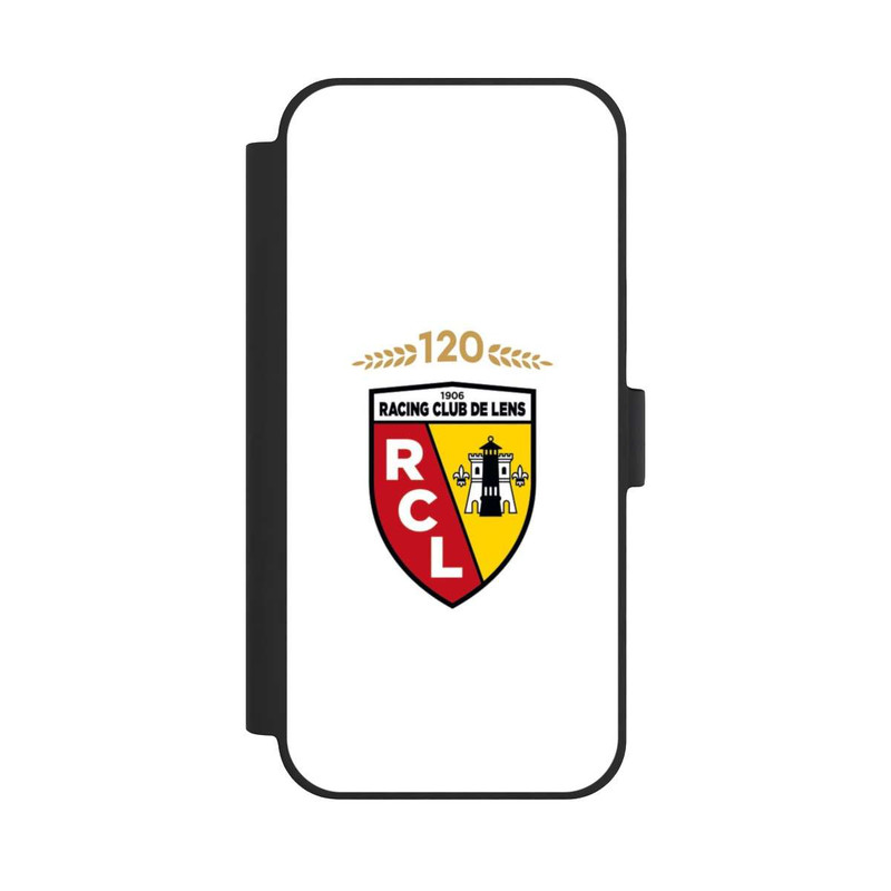 iPhone 15 Plus NIVOflip RC Lens 120 ans anniversaire blanc