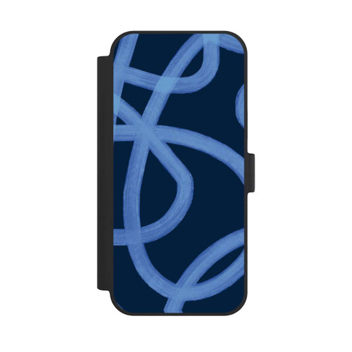 Apple iPhone 15 Plus NIVOflip Laced Up Tones of Blue