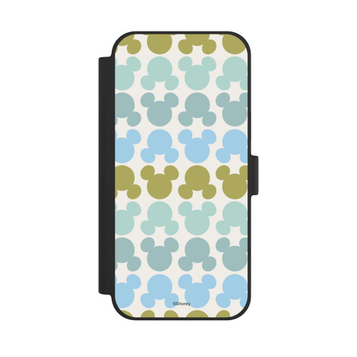 Apple iPhone 15 Plus NIVOflip Disney Mickey Icon Pattern Green and Blue