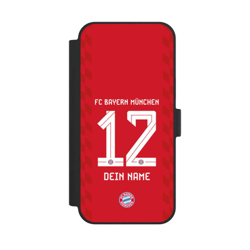 Apple iPhone 15 Plus NIVOflip FC Bayern München Trikot Personalisierbar 25-26