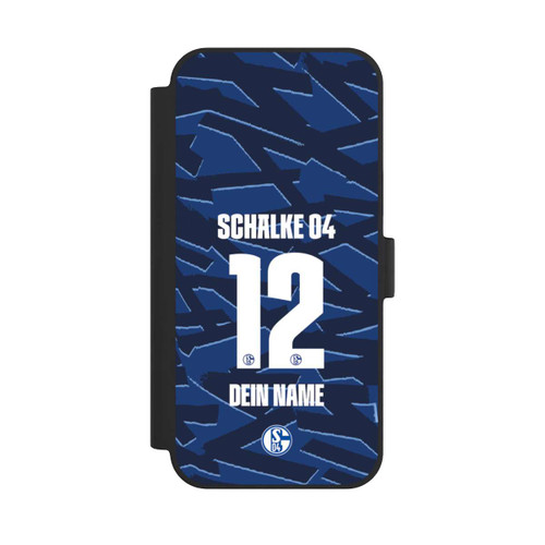 Apple iPhone 15 Plus NIVOflip Schalke 04 Trikot Personalisierbar 25-26