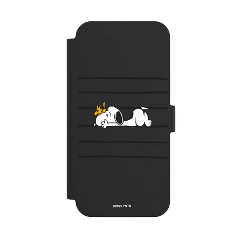 Apple iPhone 15 Plus NIVOflip Snoopy Woodstock Stripes Peanuts Transparent