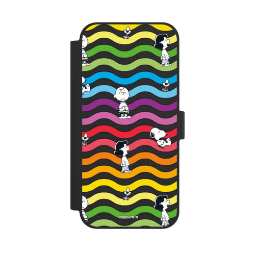 Apple iPhone 15 Plus NIVOflip Snoopy Pattern Rainbow Transparent
