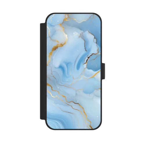 Apple iPhone 15 Plus NIVOflip Blauer Marmor
