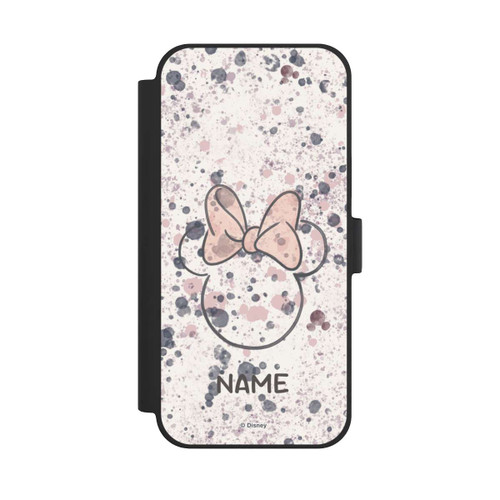 Apple iPhone 15 Plus NIVOflip Minnie Watercolor Personalisierbar