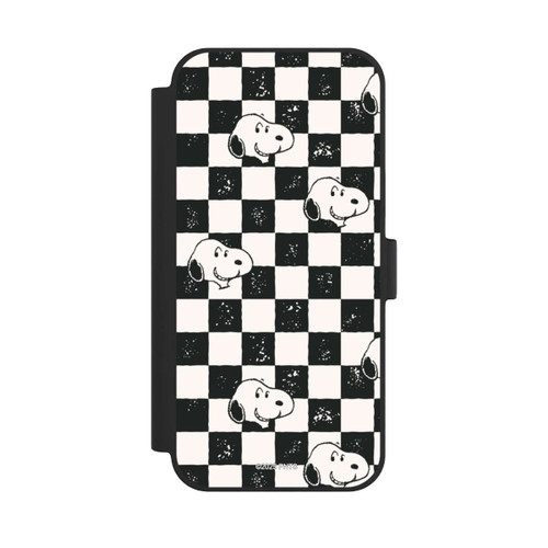 Apple iPhone 15 Plus NIVOflip Snoopy Heads Checked Pattern