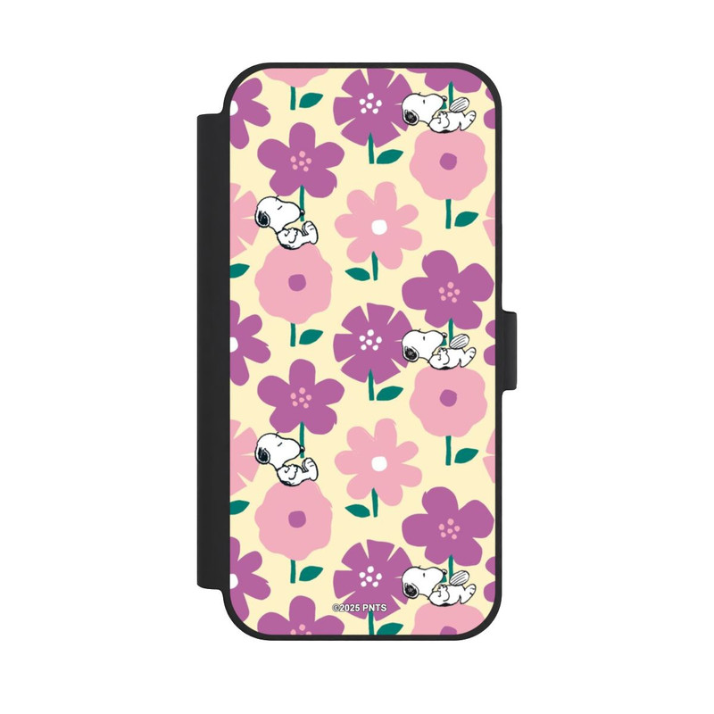 iPhone 15 Plus NIVOflip Peanuts Flower Pattern Yellow