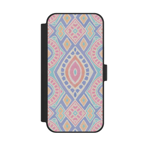 Apple iPhone 15 Plus NIVOflip Boho Geometric Mosaic Intricate Tribal Design