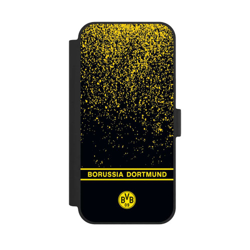 Apple iPhone 15 Plus NIVOflip BVB Farbverlauf Schwarz