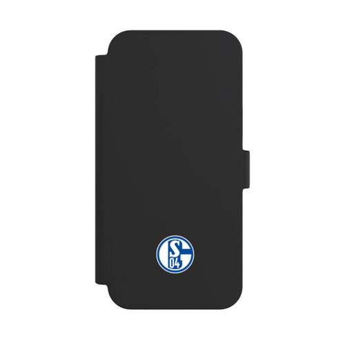 Apple iPhone 15 Plus NIVOflip FC Schalke 04 Logo Klein Transparent