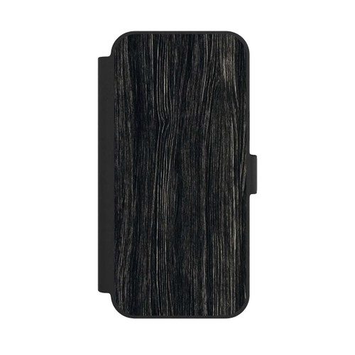 Apple iPhone 15 Plus NIVOflip Dark Wood Texture