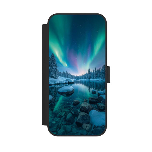 Apple iPhone 15 Plus NIVOflip Aurores boréales Briller avec IA