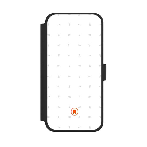 Apple iPhone 15 Plus NIVOflip Nivocase Pattern White Grey