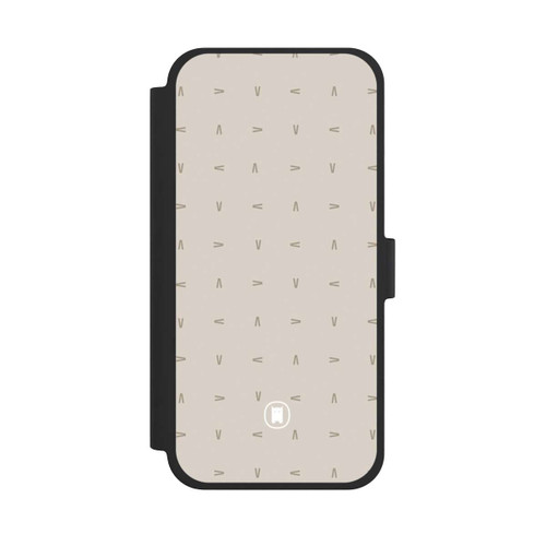 Apple iPhone 15 Plus NIVOflip Nivocase Pattern Beige