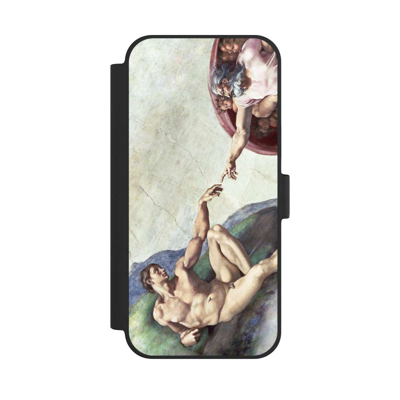 iPhone 15 Plus NIVOflip Michelangelo Buonarroti Création d'Adam