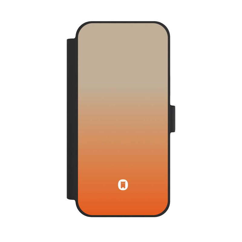 iPhone 15 Plus NIVOflip Nivocase Farbverlauf Beige Orange
