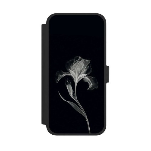 Apple iPhone 15 Plus NIVOflip Negativ Flower Grey on Black with AI