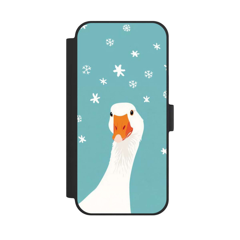 iPhone 15 Plus NIVOflip Funny Goose Stars Blue with AI