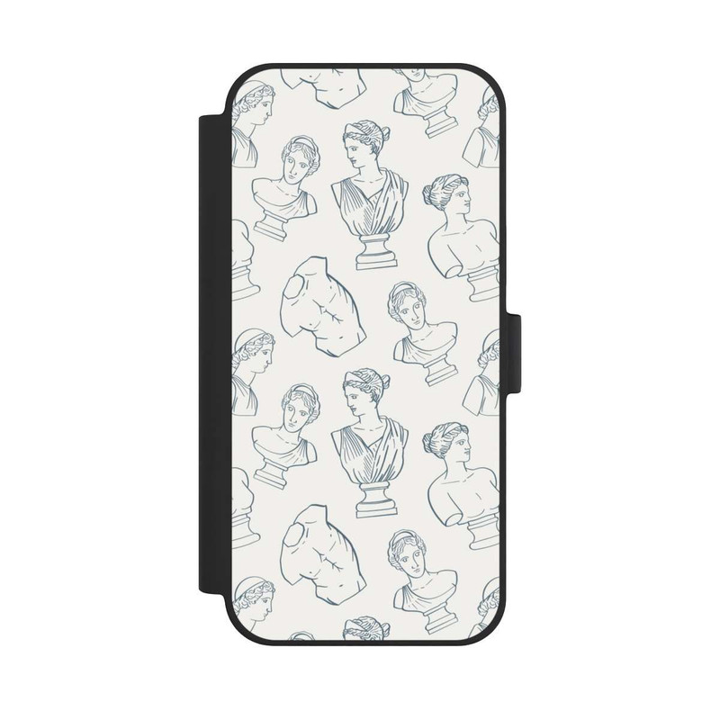 iPhone 15 Plus NIVOflip Griechische Büsten Art-Déco
