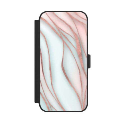 Apple iPhone 15 Plus NIVOflip Soft Waves Gold Rose Gold