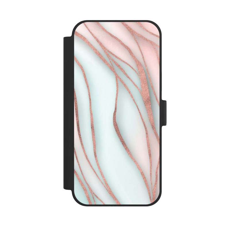 iPhone 15 Plus NIVOflip Soft Waves Gold Rose Gold