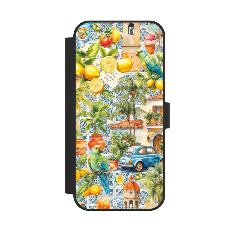 iPhone 15 Plus NIVOflip Whimsica Italian Travel Memories With AI