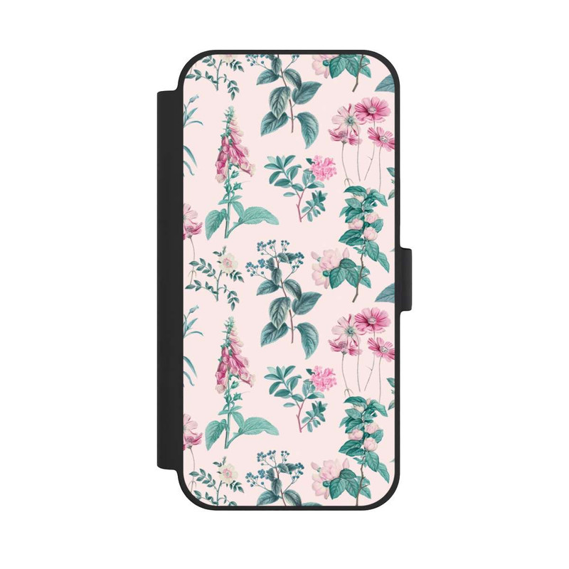 iPhone 15 Plus NIVOflip Prairie de Printemps de Fleurs Sauvages