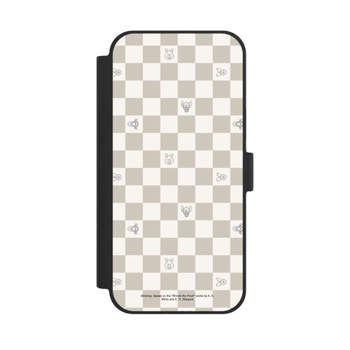 Apple iPhone 15 Plus NIVOflip Winnie the Pooh Checked Pattern Beige