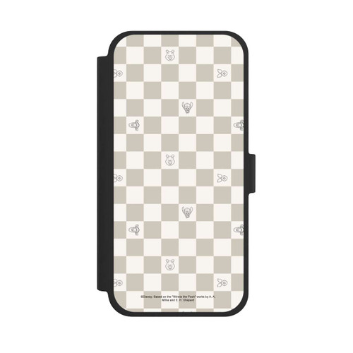 Apple iPhone 15 Plus NIVOflip Winnie the Pooh Checked Pattern Beige