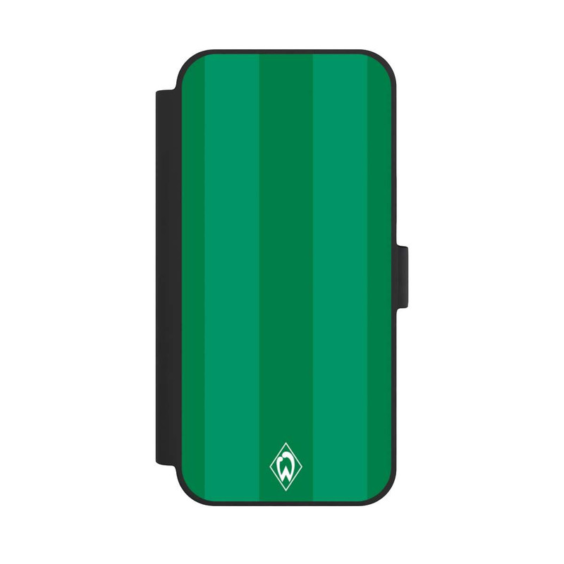 iPhone 15 Plus NIVOflip Werder Bremen in green stripes