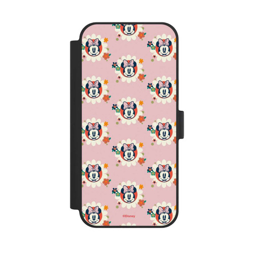 Apple iPhone 15 Plus NIVOflip Minnie's Magic Flowers Retro Pattern