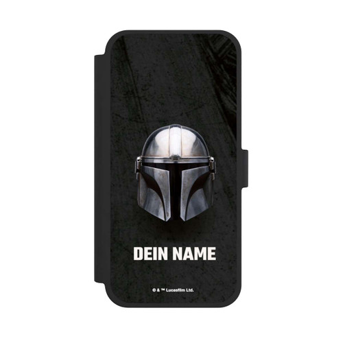 Apple iPhone 15 Plus NIVOflip Star Wars Mandalorian Black Helmet customisable