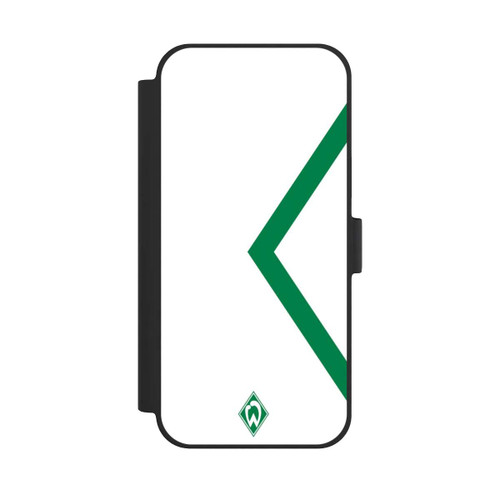 Apple iPhone 15 Plus NIVOflip Werder Bremen Rautenelement Grün