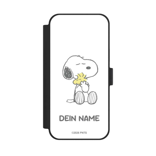 Apple iPhone 15 Plus NIVOflip Snoopy And Woodstock Cuddling Customisable