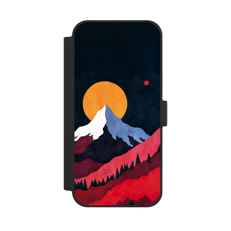 iPhone 15 Plus NIVOflip Mont Blanc Abstract