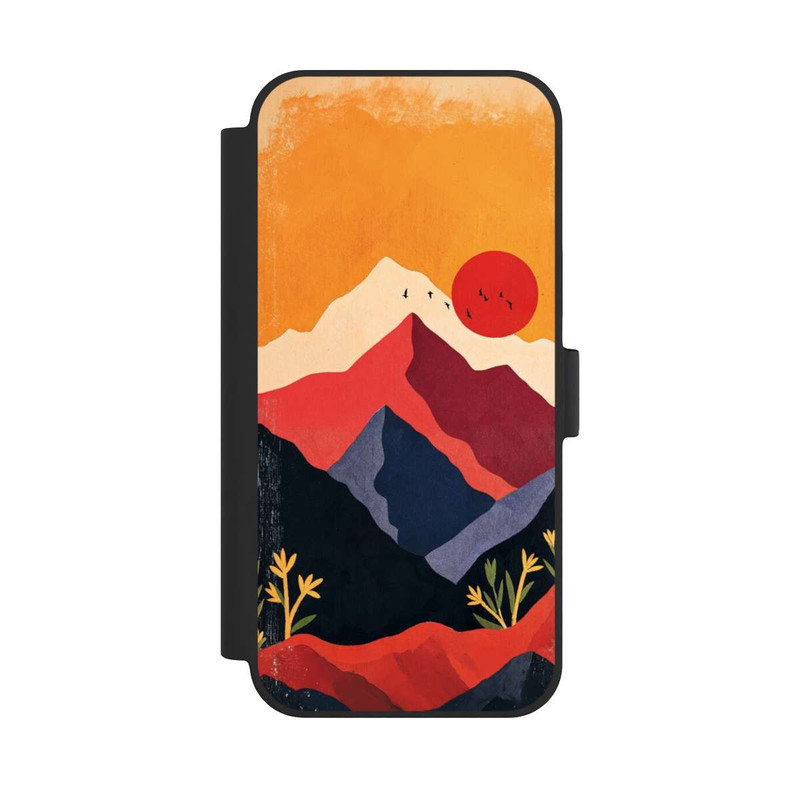 iPhone 15 Plus NIVOflip Les Alpes En Rouge