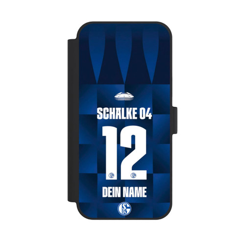 Apple iPhone 15 Plus NIVOflip Schalke 04 Trikot Personalisierbar 26-27