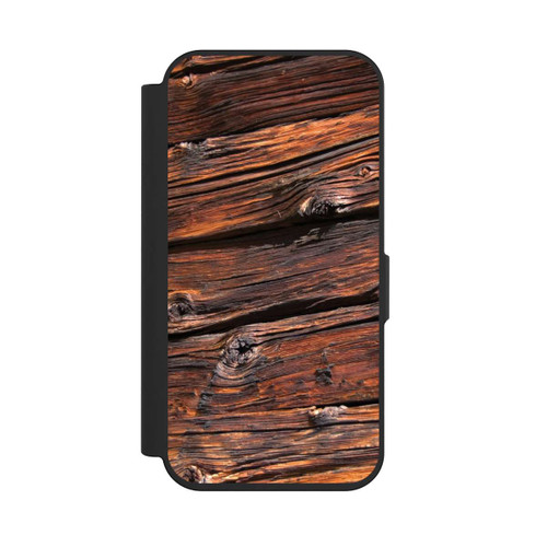 Apple iPhone 15 Pro NIVOflip Verwitterte Holzplanken