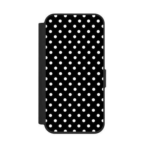 Apple iPhone 15 Pro NIVOflip Confettis blancs sur fond noir