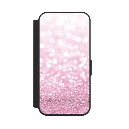Apple iPhone 15 Pro NIVOflip Pluie de paillettes roses look