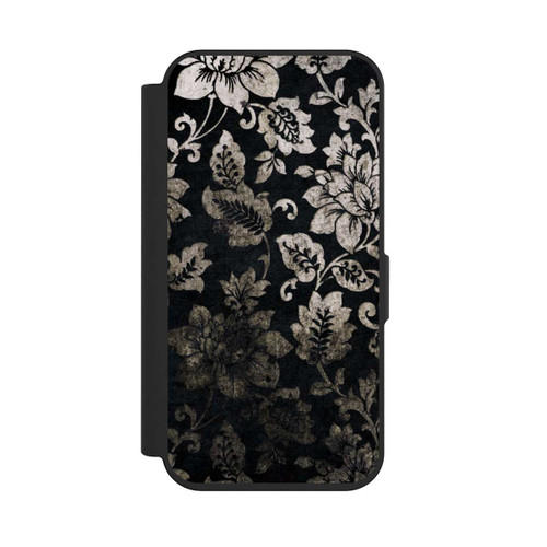 Apple iPhone 15 Pro NIVOflip Silber Schwarz Vintage