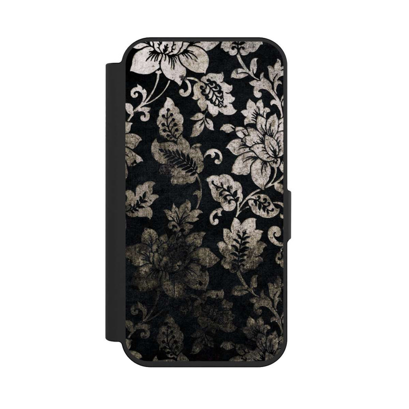 iPhone 15 Pro NIVOflip Vintage Argent et Noir