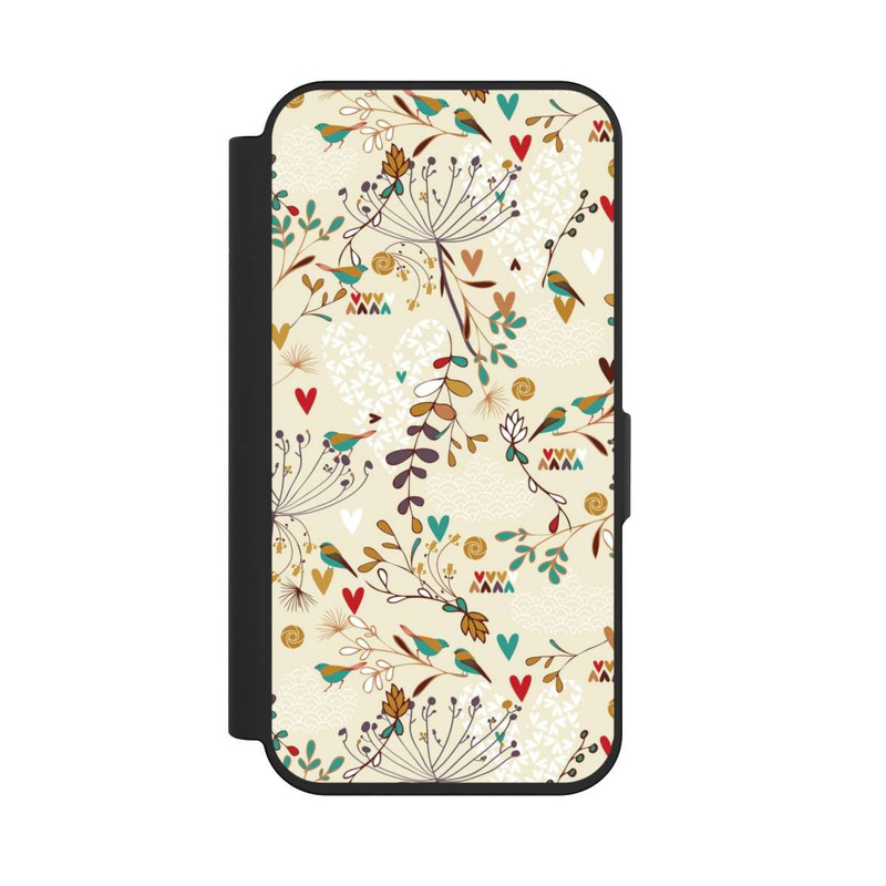 iPhone 15 Pro NIVOflip Fleurs Sauvages Dessinées