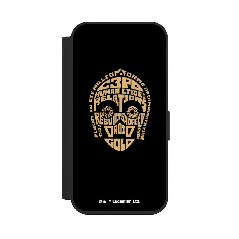 iPhone 15 Pro NIVOflip C3PO Typo Graphique
