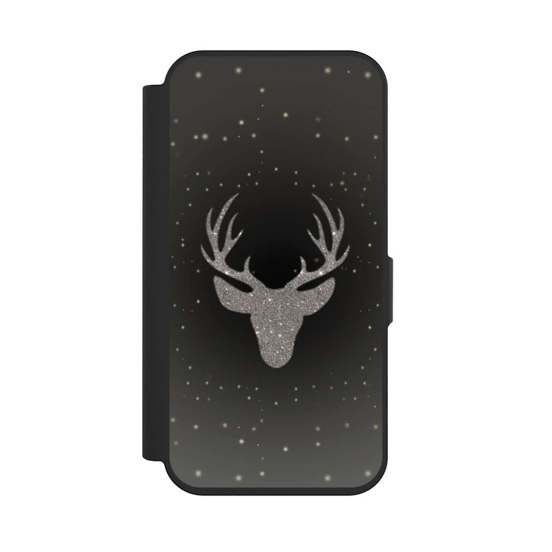 iPhone 15 Pro NIVOflip Deer Glitter Look