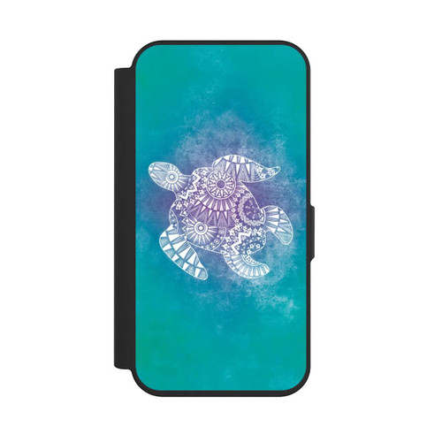 Apple iPhone 15 Pro NIVOflip Mandala Schildkröte