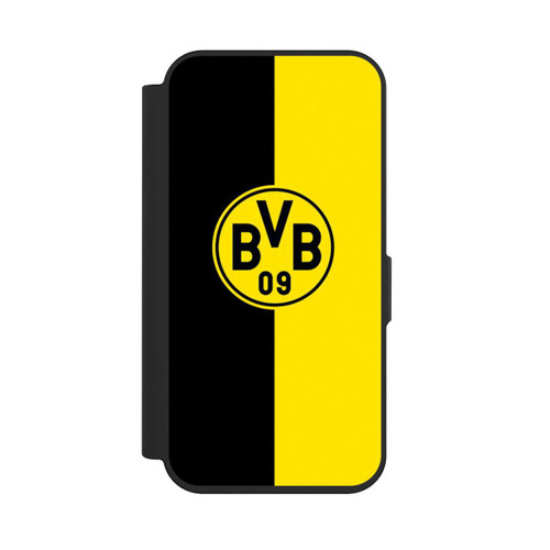 Apple iPhone 15 Pro NIVOflip BVB Schwarz / Gelb